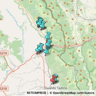 Mappa Via Alessandro Volta, 06022 Fossato di Vico PG, Italia (3.4185)