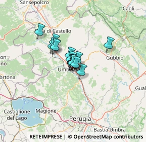 Mappa Via 8 Marzo, 06019 Umbertide PG, Italia (6.68375)