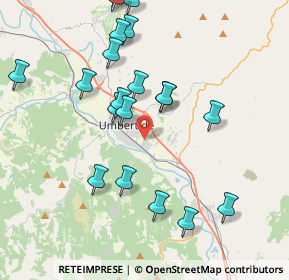 Mappa Via 8 Marzo, 06019 Umbertide PG, Italia (4.4005)