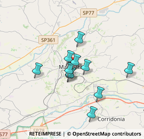 Mappa Via delle Moje, 62100 Macerata MC, Italia (3.69231)