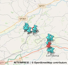 Mappa Via delle Moje, 62100 Macerata MC, Italia (3.15769)