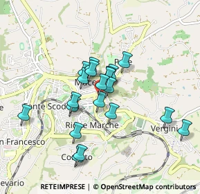 Mappa Via delle Moje, 62100 Macerata MC, Italia (0.7265)