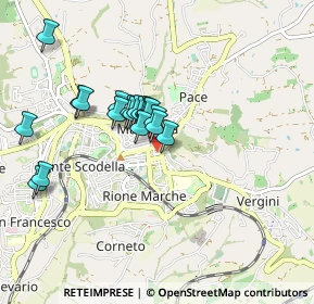 Mappa Via delle Moje, 62100 Macerata MC, Italia (0.73579)