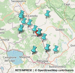 Mappa Via dei Carrai, 06019 Umbertide PG, Italia (13.23625)