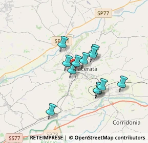 Mappa Via Fratelli Cioci, 62100 Macerata MC, Italia (2.69417)