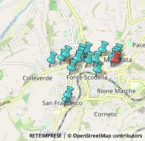Mappa Via Ettore Ricci, 62100 Macerata MC, Italia (0.7)
