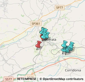 Mappa Viale Telesforo Carradori, 62100 Macerata MC, Italia (2.70182)