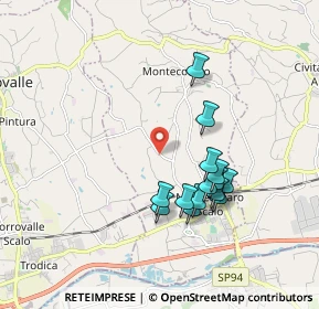 Mappa Contrada Fontanelle, 62010 Morrovalle MC, Italia (1.71857)