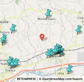 Mappa Contrada Fontanelle, 62010 Morrovalle MC, Italia (2.74)