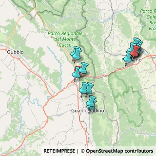 Mappa Via Flaminia, 06022 Fossato di Vico PG, Italia (9.56)