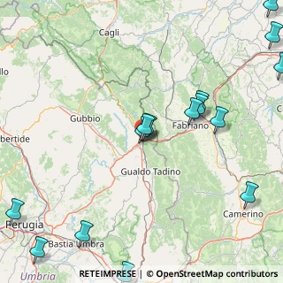 Mappa Via Flaminia, 06022 Fossato di Vico PG, Italia (24.97313)