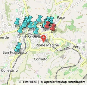 Mappa Via Weiden, 62100 Macerata MC, Italia (0.8925)