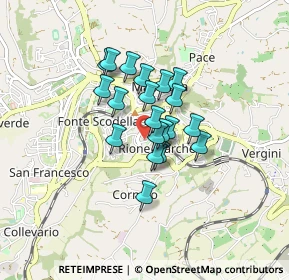 Mappa Via Weiden, 62100 Macerata MC, Italia (0.579)
