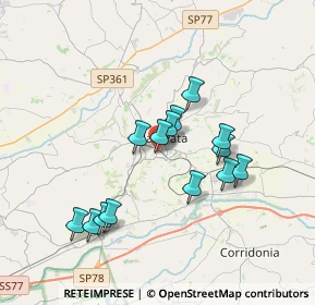 Mappa Via Weiden, 62100 Macerata MC, Italia (3.22643)