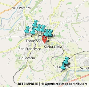 Mappa Via Weiden, 62100 Macerata MC, Italia (1.79)