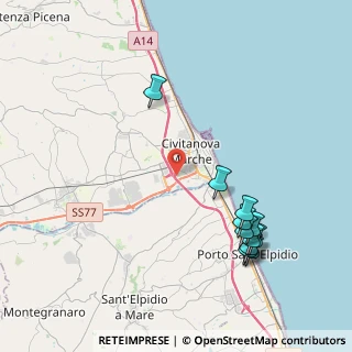 Mappa Via Orlando Marchetti, 62012 Civitanova Marche MC, Italia (4.79)
