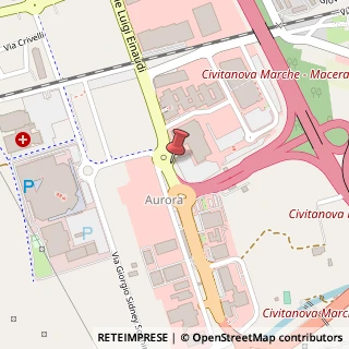 Mappa Via Luigi Einaudi, 436, 62012 Civitanova Marche, Macerata (Marche)