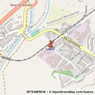 Mappa Viale Toscana, 39, 53041 Asciano, Siena (Toscana)