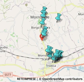 Mappa SP 86, 62010 Morrovalle MC, Italia (1.8475)