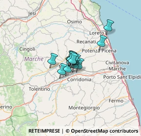Mappa Via Santa Caterina, 62100 Macerata MC, Italia (5.34923)