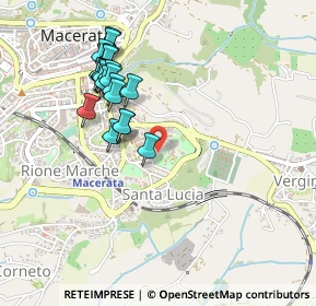 Mappa Via Santa Caterina, 62100 Macerata MC, Italia (0.4755)