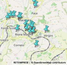 Mappa Via Santa Caterina, 62100 Macerata MC, Italia (0.88667)
