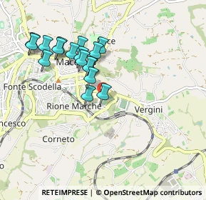 Mappa Via Santa Caterina, 62100 Macerata MC, Italia (0.90471)