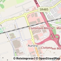 Mapa Civitanova Marche