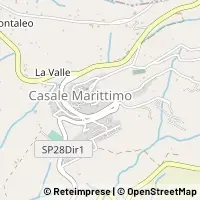 Hartă Casale Marittimo