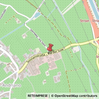 Mappa Via del Sole, 26, 39010 Andriano, Bolzano (Trentino-Alto Adige)