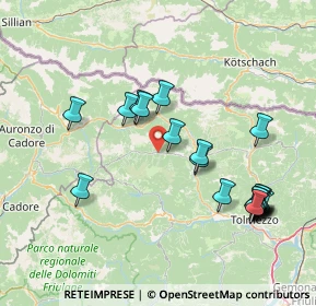 Mappa SS 465, 33020 Prato Carnico UD (16.091)