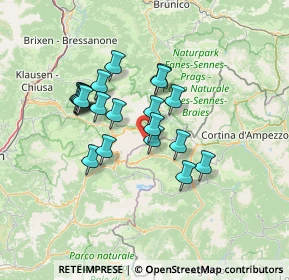Mappa Strada Lech de Boà, 39033 Corvara in Badia BZ, Italia (10.84)