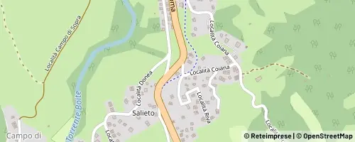 Mappa Cortina d'Ampezzo