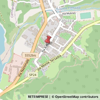 Mappa Via roma 87, 33026 Paluzza, Udine (Friuli-Venezia Giulia)