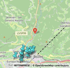 Mappa Via Cast. Novale, 39100 Bolzano BZ, Italia (2.73462)