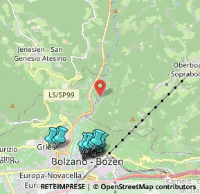 Mappa Via Cast. Novale, 39100 Bolzano BZ, Italia (2.366)