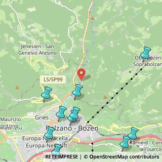 Mappa Via Cast. Novale, 39100 Bolzano BZ, Italia (3.14455)