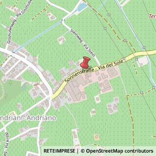 Mappa Via del Sole, 12, 39010 Andriano, Bolzano (Trentino-Alto Adige)