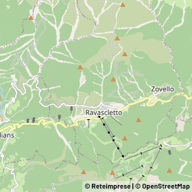 Mappa Ravascletto