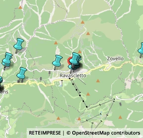 Mappa Piazza Julia Divisione, 33020 Ravascletto UD, Italia (2.426)
