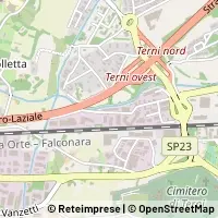 Mapa Terni