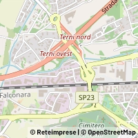 Map Terni