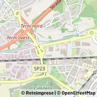 Hartă Terni