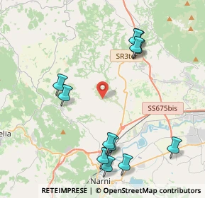 Mappa Strada di Fabbrucciano, 05035 Narni TR, Italia (4.8725)