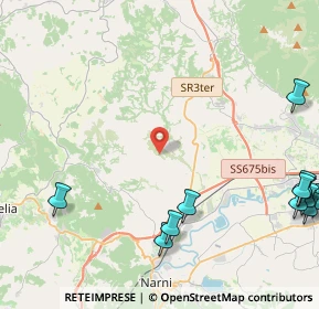 Mappa Strada di Fabbrucciano, 05035 Narni TR, Italia (6.83)