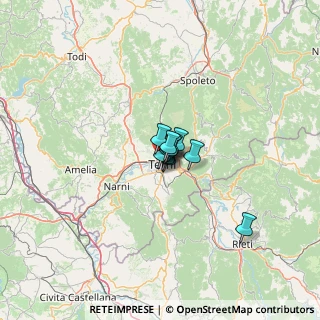 Mappa Viale Donato Bramante, 05100 Terni TR, Italia (4.71273)