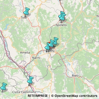 Mappa Viale Donato Bramante, 05100 Terni TR, Italia (26.58583)
