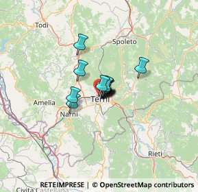Mappa Via Bramante, 05100 Terni TR, Italia (5.34231)