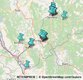 Mappa Via Bramante, 05100 Terni TR, Italia (14.495)