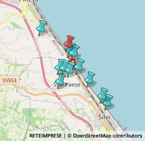 Mappa S.S 16 Km 432, 64028 teramo TE, Italia (1.27583)